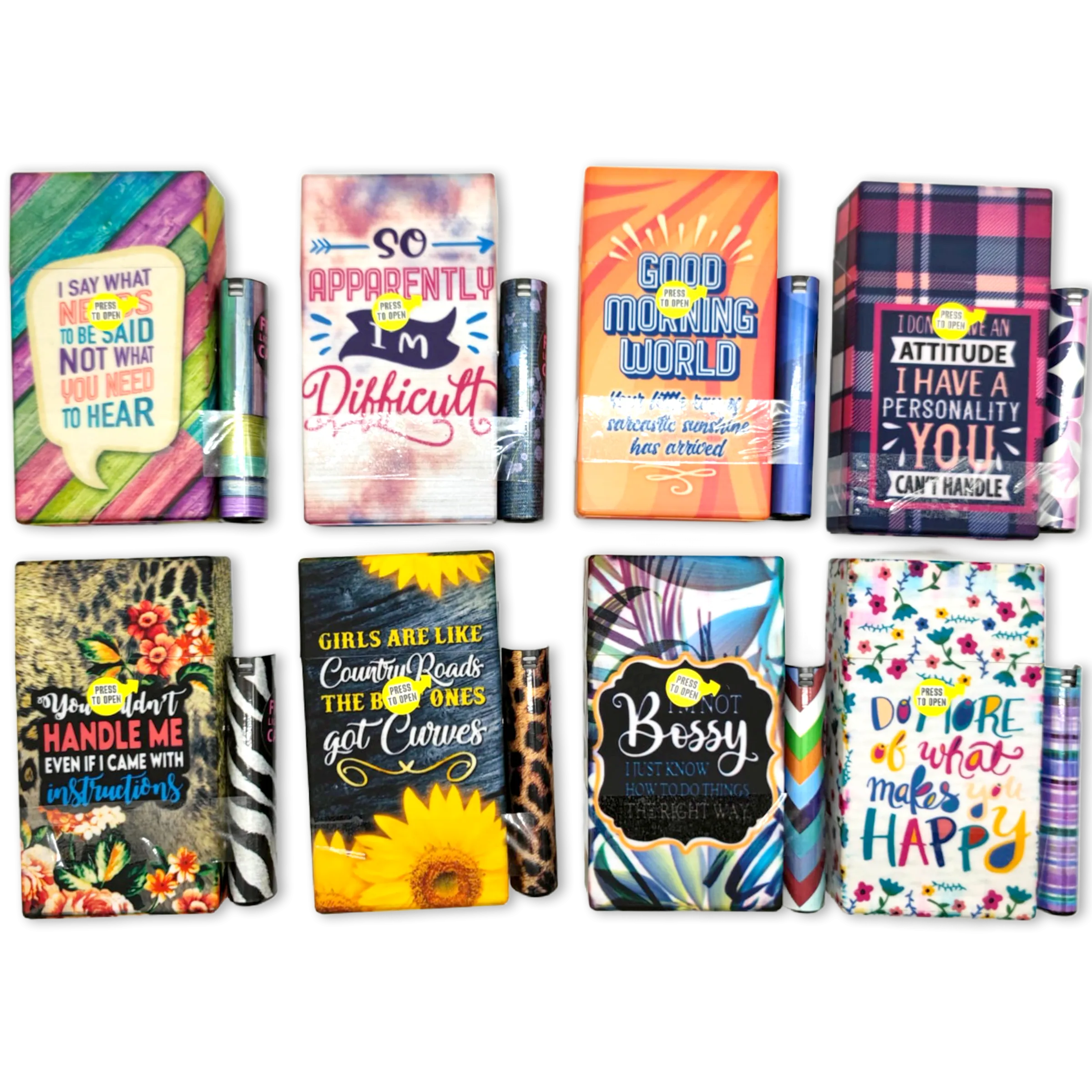 100s Cigarette Storage Case - 8 Pieces Per Retail Ready Display 23545