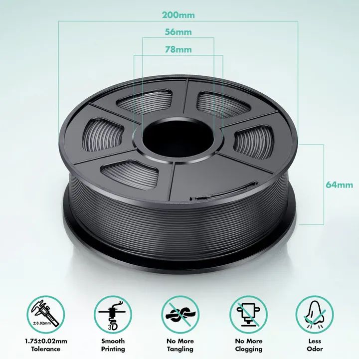 [10KG Wholesale] Recycled Filament SILK 3D Printer Filament 1KG/Roll