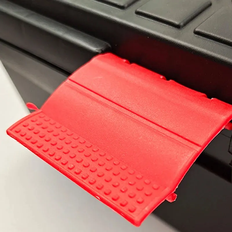 14 Inch Multi-functional Car Toolbox Double-layer Large Capacity Portable Hardware Storage Box Repair Tool Box Case Accessories