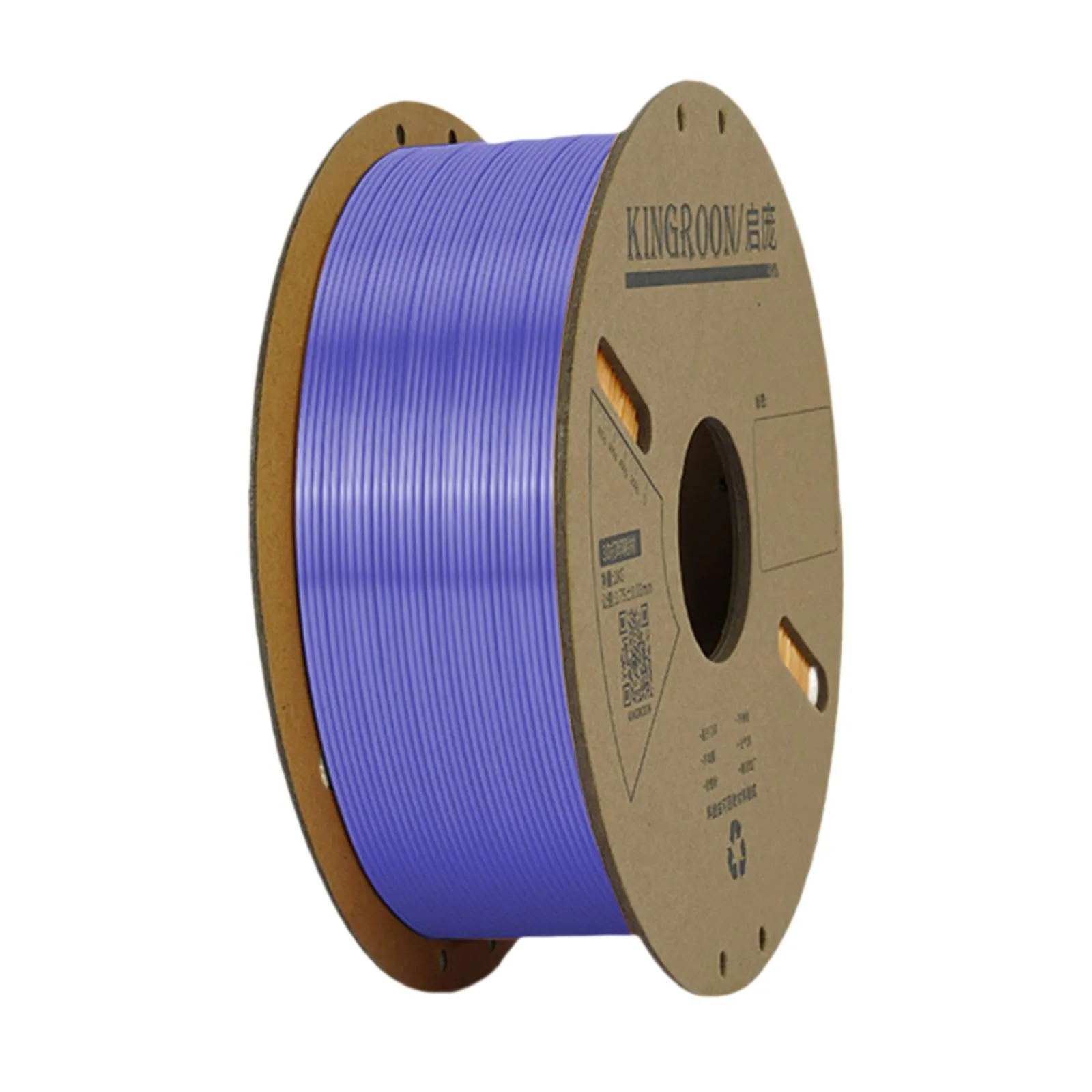 1.75mm Pla 3D Printers Filament Universal Accessories Neatly Wound Clog Free Purple