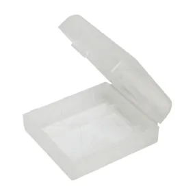 2 x CR123A-16340 plastic storage container