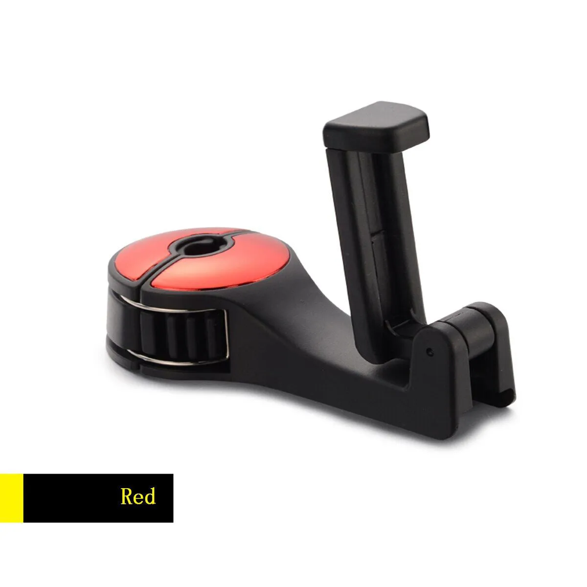 2Pack Car Back Seat Hooks Vehicle Headrest Mobile Phone Mount Holder Hanger for Holding Smartphones Hanging Bag Grocery