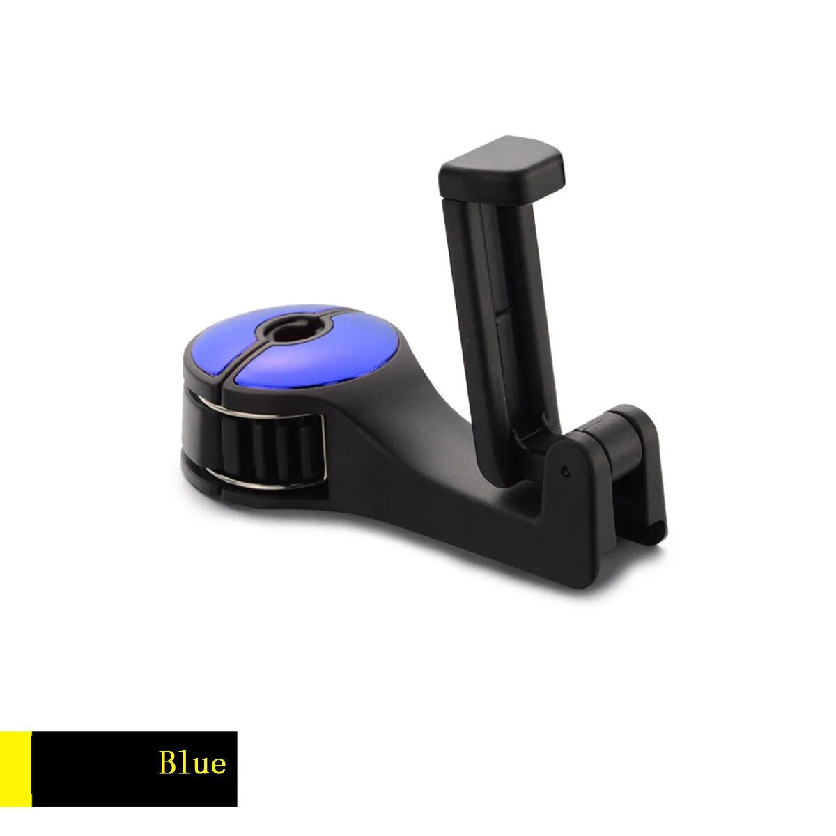 2Pack Car Back Seat Hooks Vehicle Headrest Mobile Phone Mount Holder Hanger for Holding Smartphones Hanging Bag Grocery