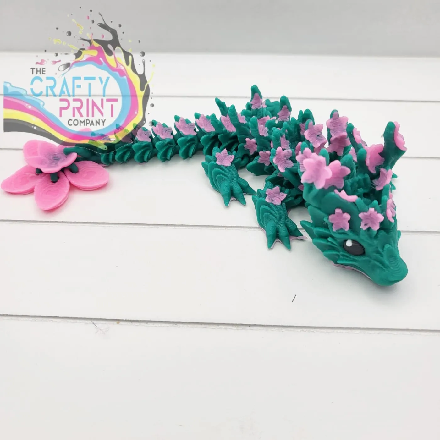 3D Printed Baby Cherry Blossom Dragon in Egg