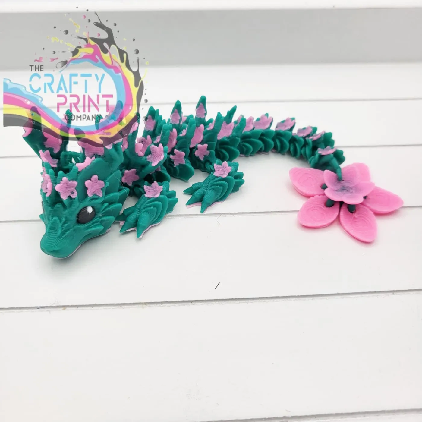 3D Printed Baby Cherry Blossom Dragon in Egg