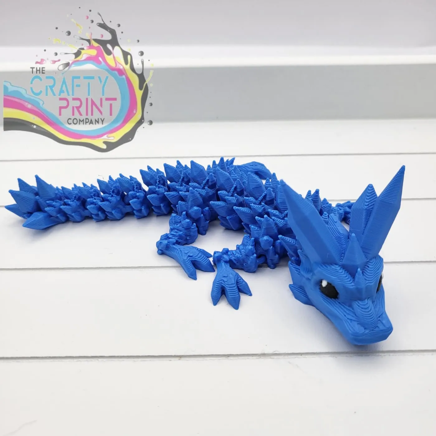 3D Printed Baby Crystal Dragon and Egg