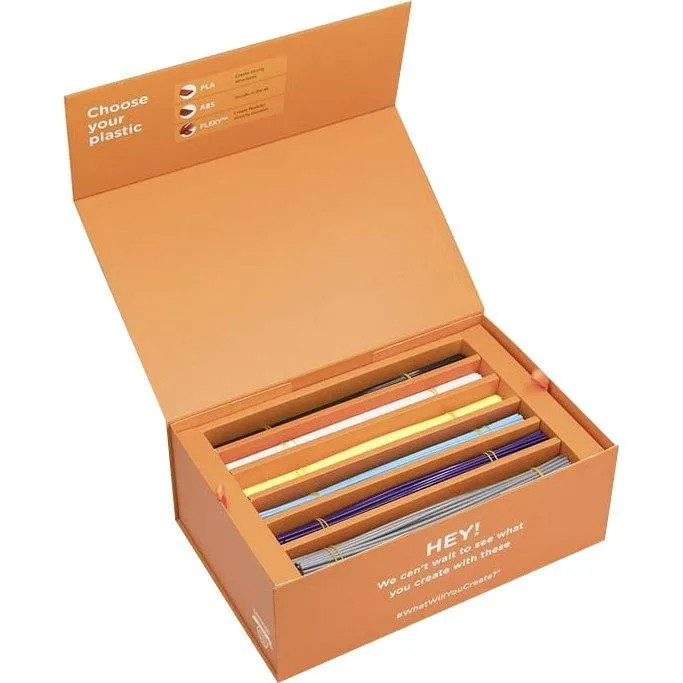 3Doodler EDU Create  Learning Pack Plastic Kit, 1200 Strands