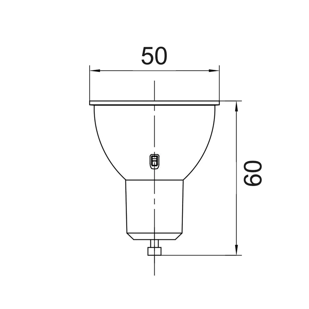 6w LED GU10 Globe CCT GU10TRI1