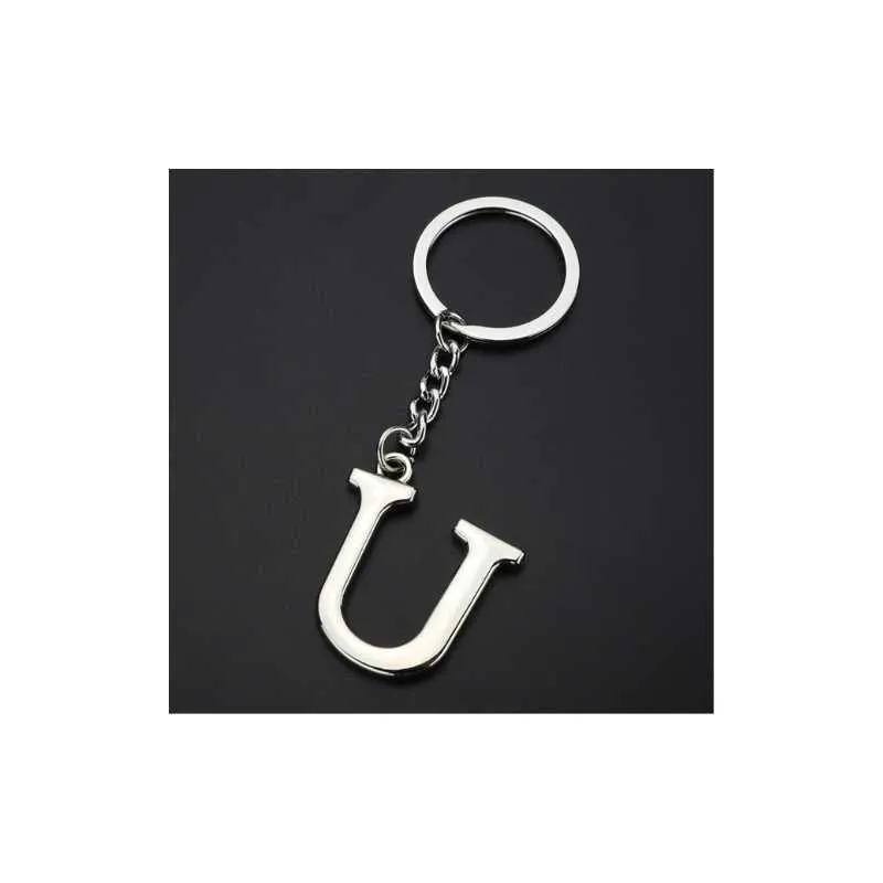 Alphabet Letter Keyring