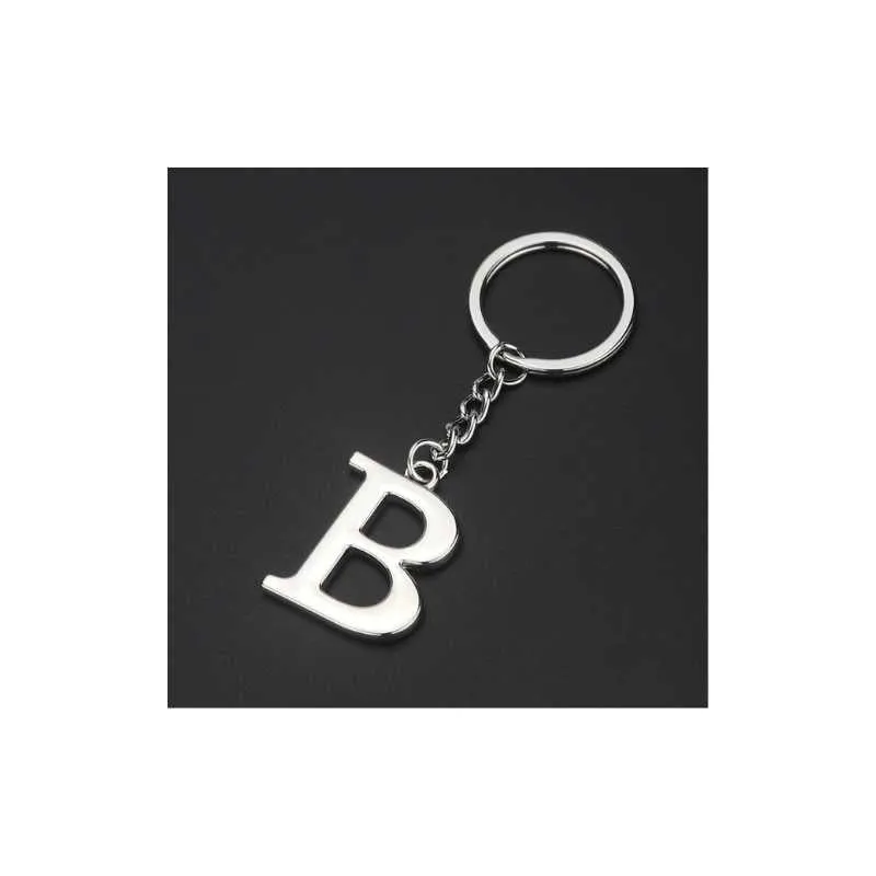 Alphabet Letter Keyring