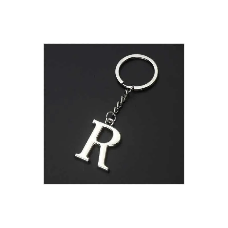 Alphabet Letter Keyring