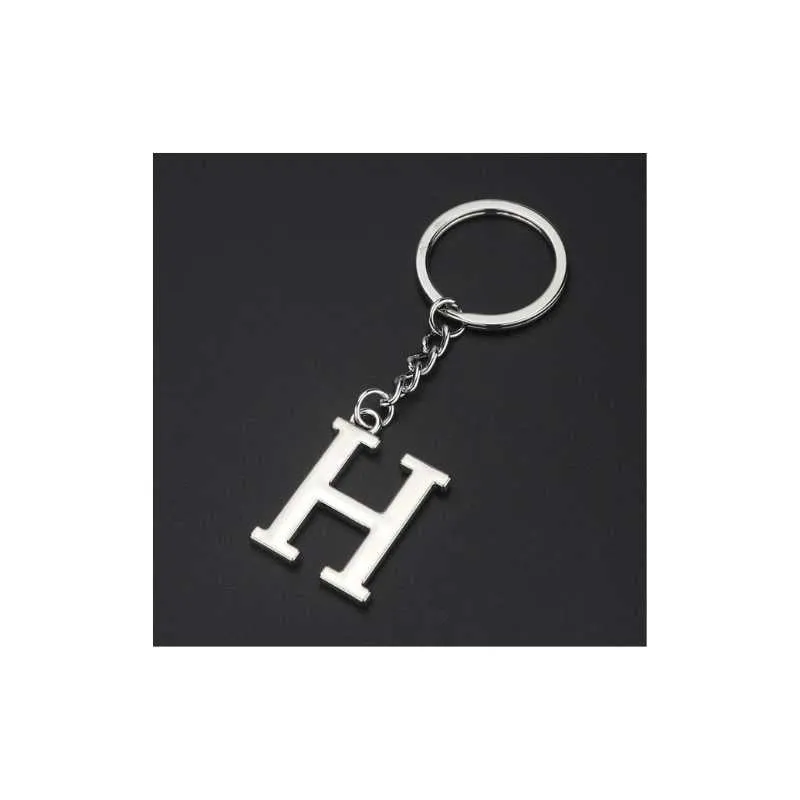 Alphabet Letter Keyring