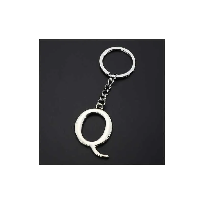Alphabet Letter Keyring