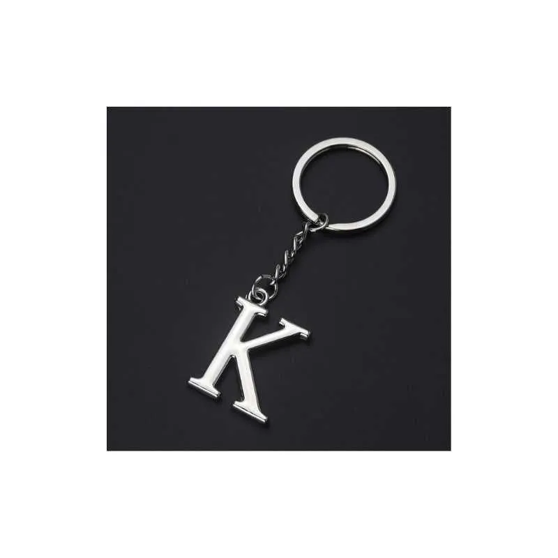 Alphabet Letter Keyring