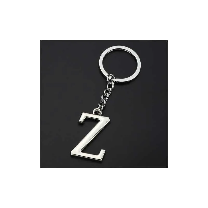 Alphabet Letter Keyring