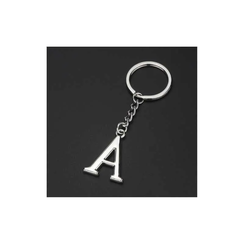 Alphabet Letter Keyring