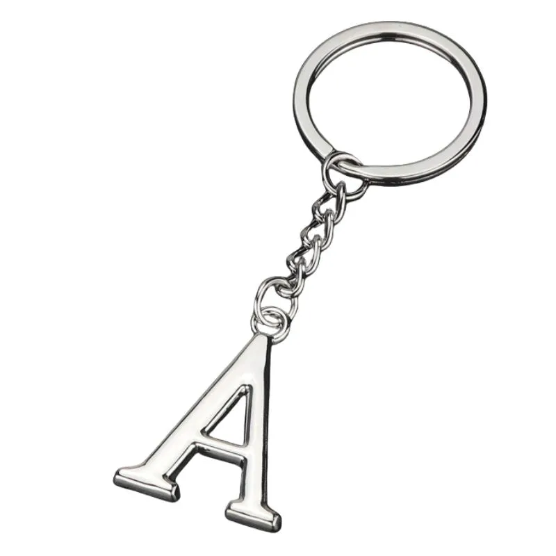 Alphabet Letter Keyring