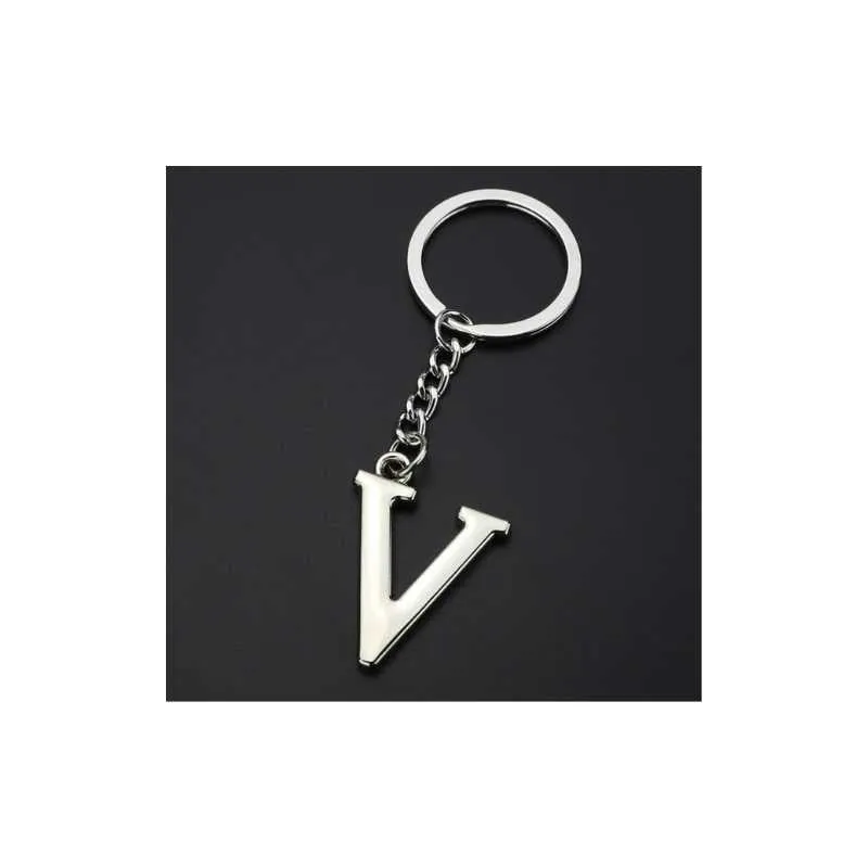 Alphabet Letter Keyring
