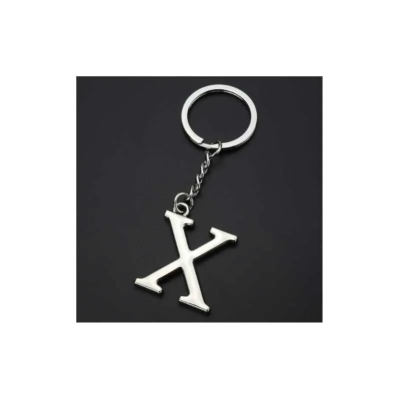 Alphabet Letter Keyring