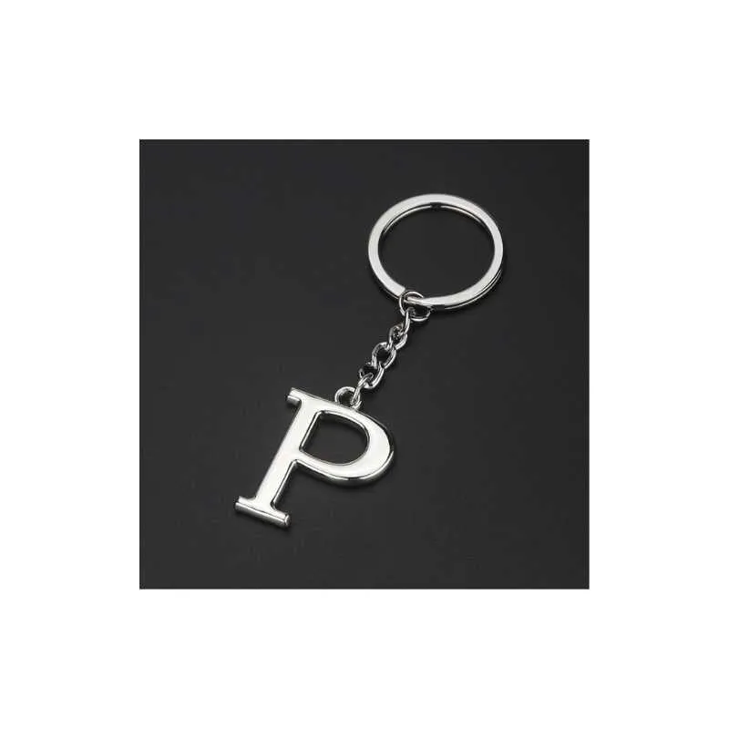Alphabet Letter Keyring
