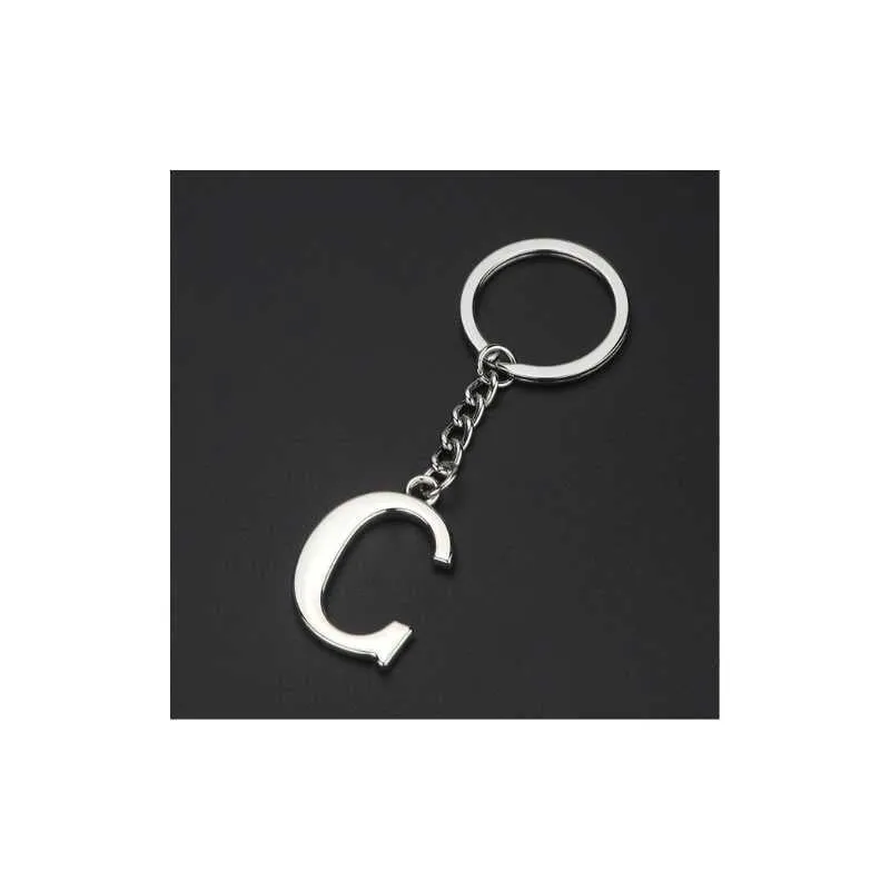 Alphabet Letter Keyring