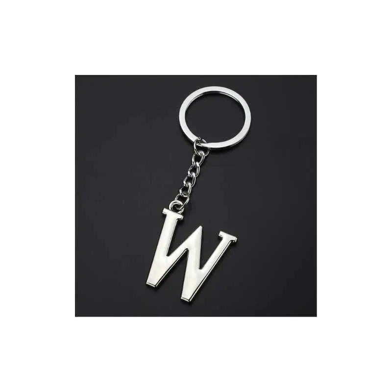 Alphabet Letter Keyring