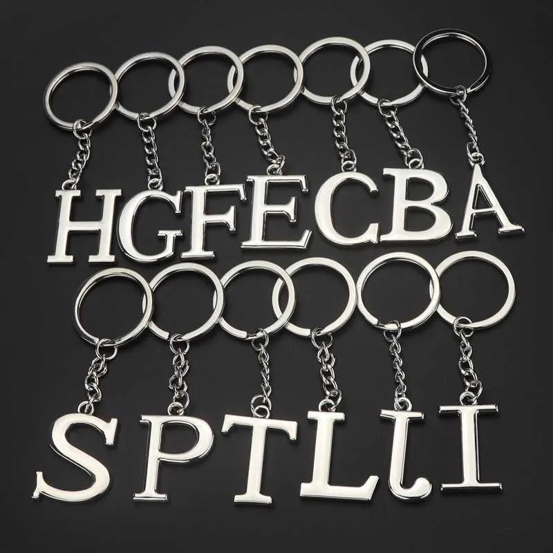 Alphabet Letter Keyring
