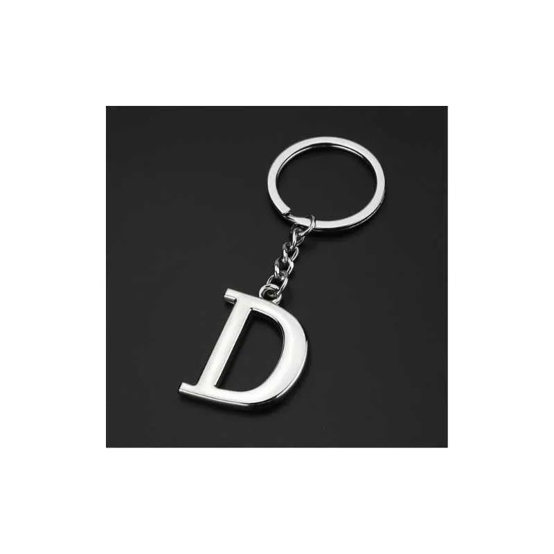 Alphabet Letter Keyring