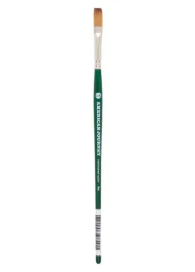 American Journey Interlocked Synthetic Brush - Flat, Size 1/4"