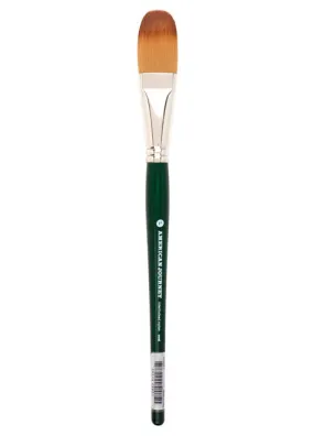 American Journey Interlocked Synthetic Brush - Oval, Size 1"
