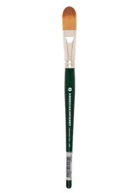 American Journey Interlocked Synthetic Brush - Oval, Size 3/4"