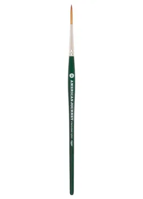 American Journey Interlocked Synthetic Brush - Rigger, Size 2