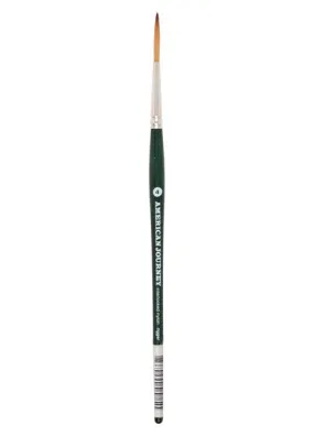 American Journey Interlocked Synthetic Brush - Rigger, Size 4