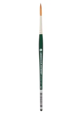 American Journey Interlocked Synthetic Brush - Rigger, Size 5