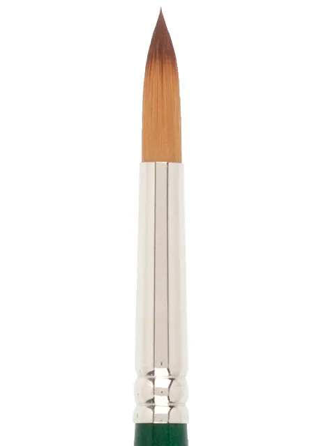 American Journey Interlocked Synthetic Brush - Round, Size 10