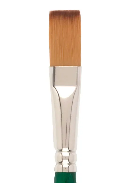 American Journey Interlocked Synthetic Brush - Travel Flat, 1/2"