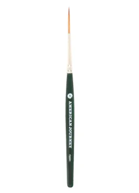 American Journey Interlocked Synthetic Brush - Travel Rigger, Size 1