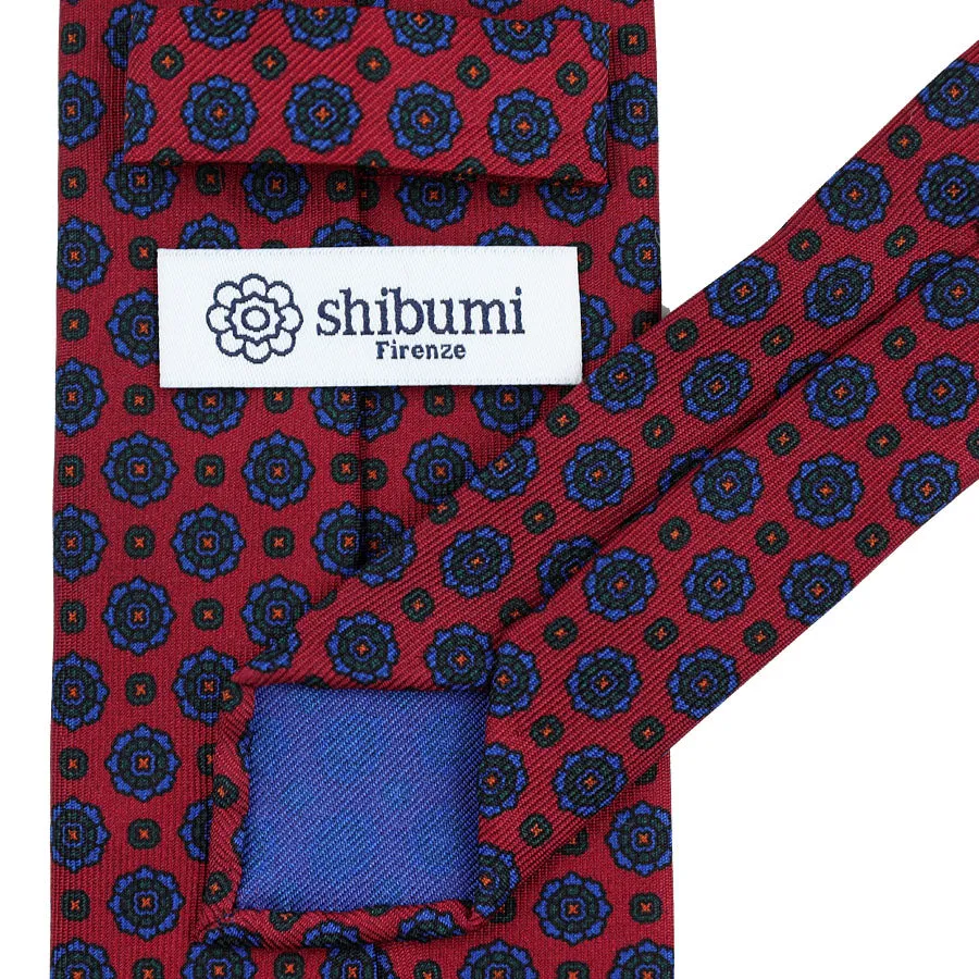 Anniversary Collection - Ancient Madder Silk Tie - Cherry