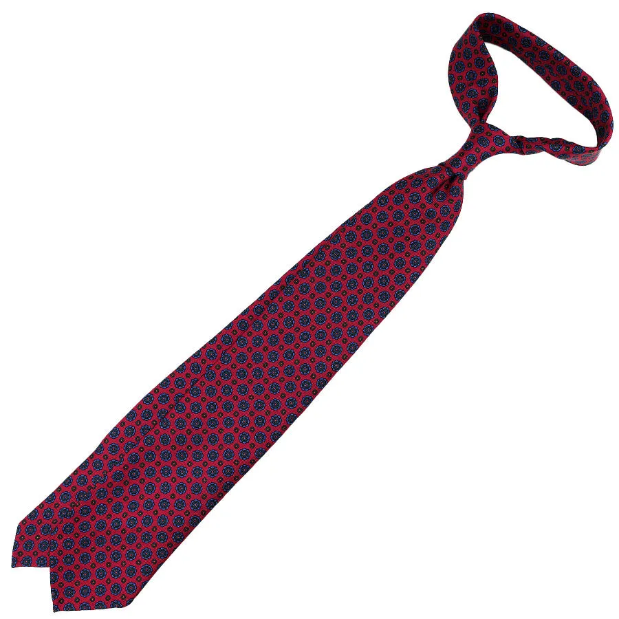 Anniversary Collection - Ancient Madder Silk Tie - Cherry
