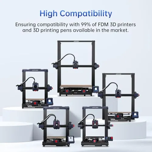 ANYCUBIC PLA Plus (PLA ) 3D Printer Filament 1.75mm Bundle, Dimensional Accuracy  /- 0.02mm, High Toughness, Print with Most FDM 3D Printers, 1KG Spool, 2kg, Grey   Grey
