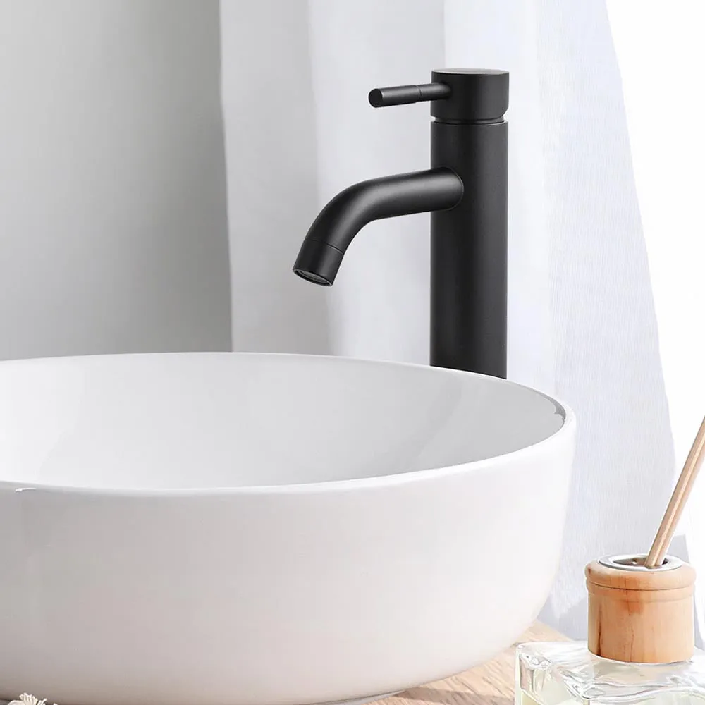 Aquaterior Modern Tall Bathroom Vessel Faucet 12"H