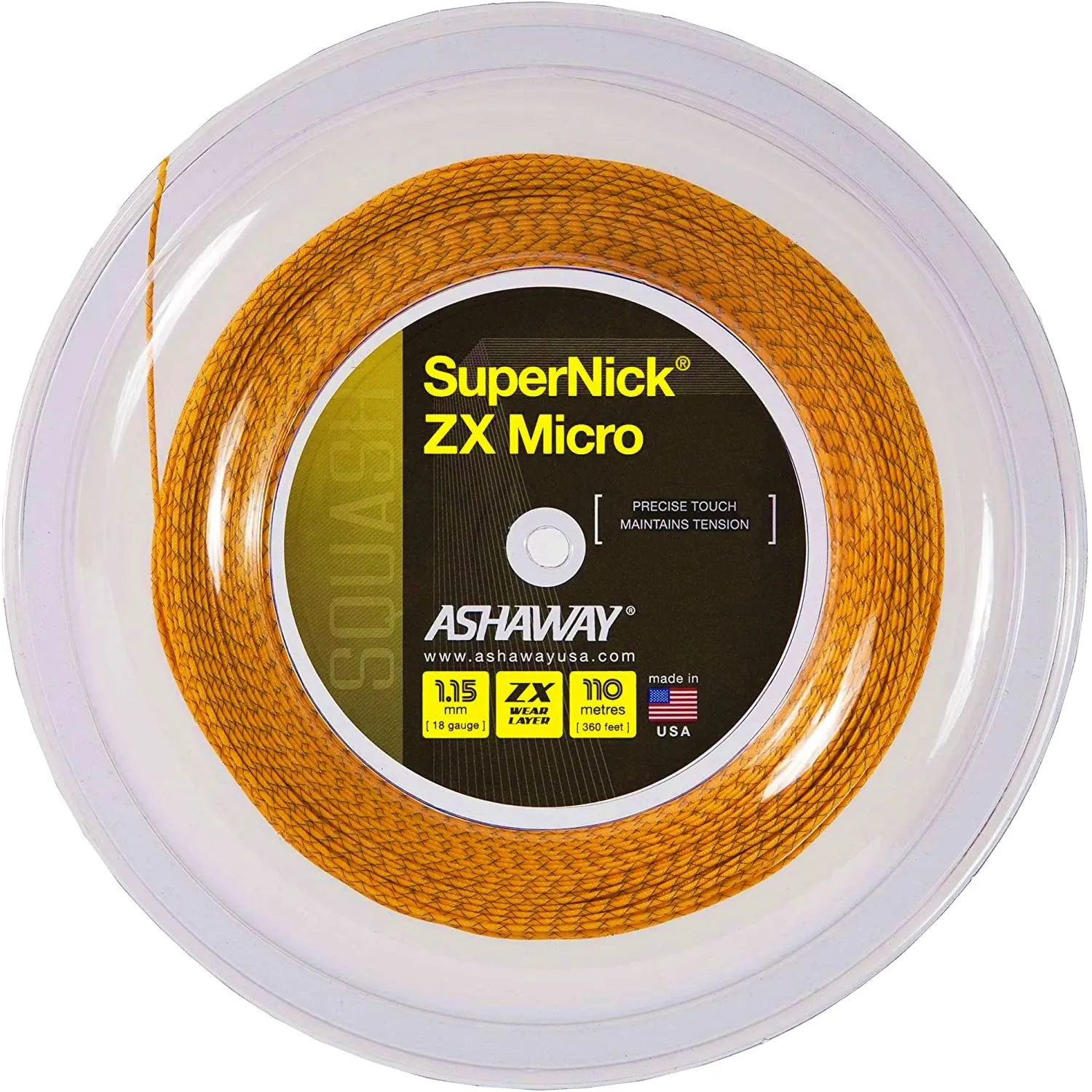 Ashaway SuperNick ZX Micro - 110m - Blue Pattern