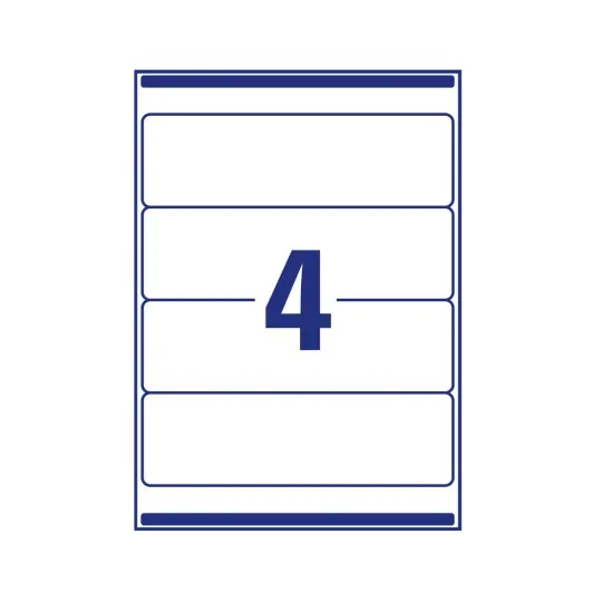 Avery Filing Labels 200 x 60 mm