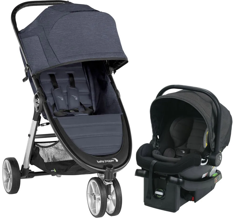 Baby Jogger City Mini 2 Stroller   City Go Travel System - Carbon / Charcoal