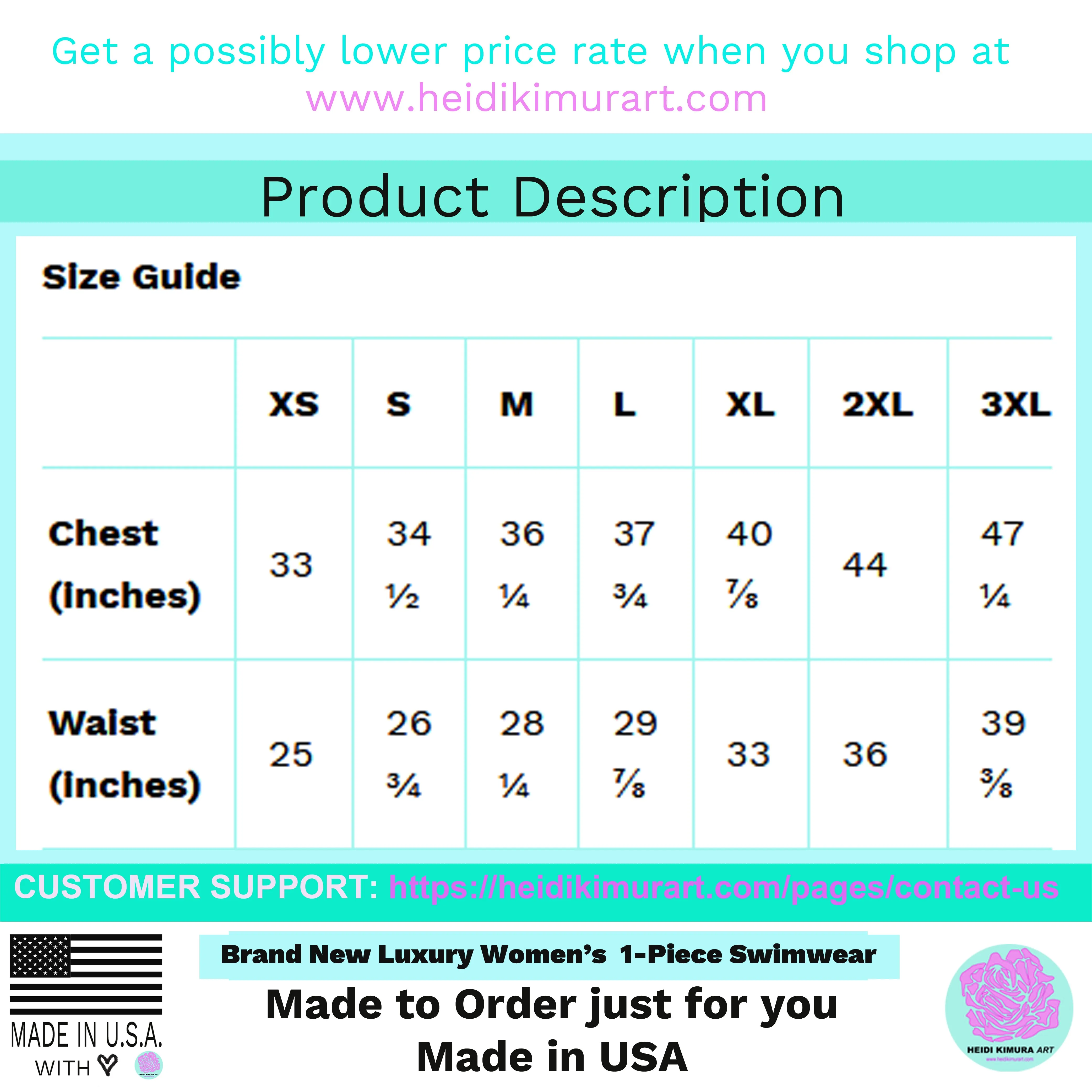 Black White Star Women's Swimwear, Stars Pattern One-Piece Swimsuit-Made in USA/EU