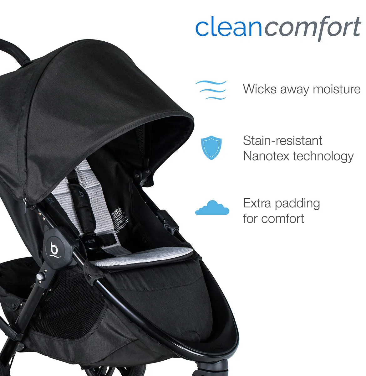Britax B-Free   Endeavours Travel System - Clean Comfort