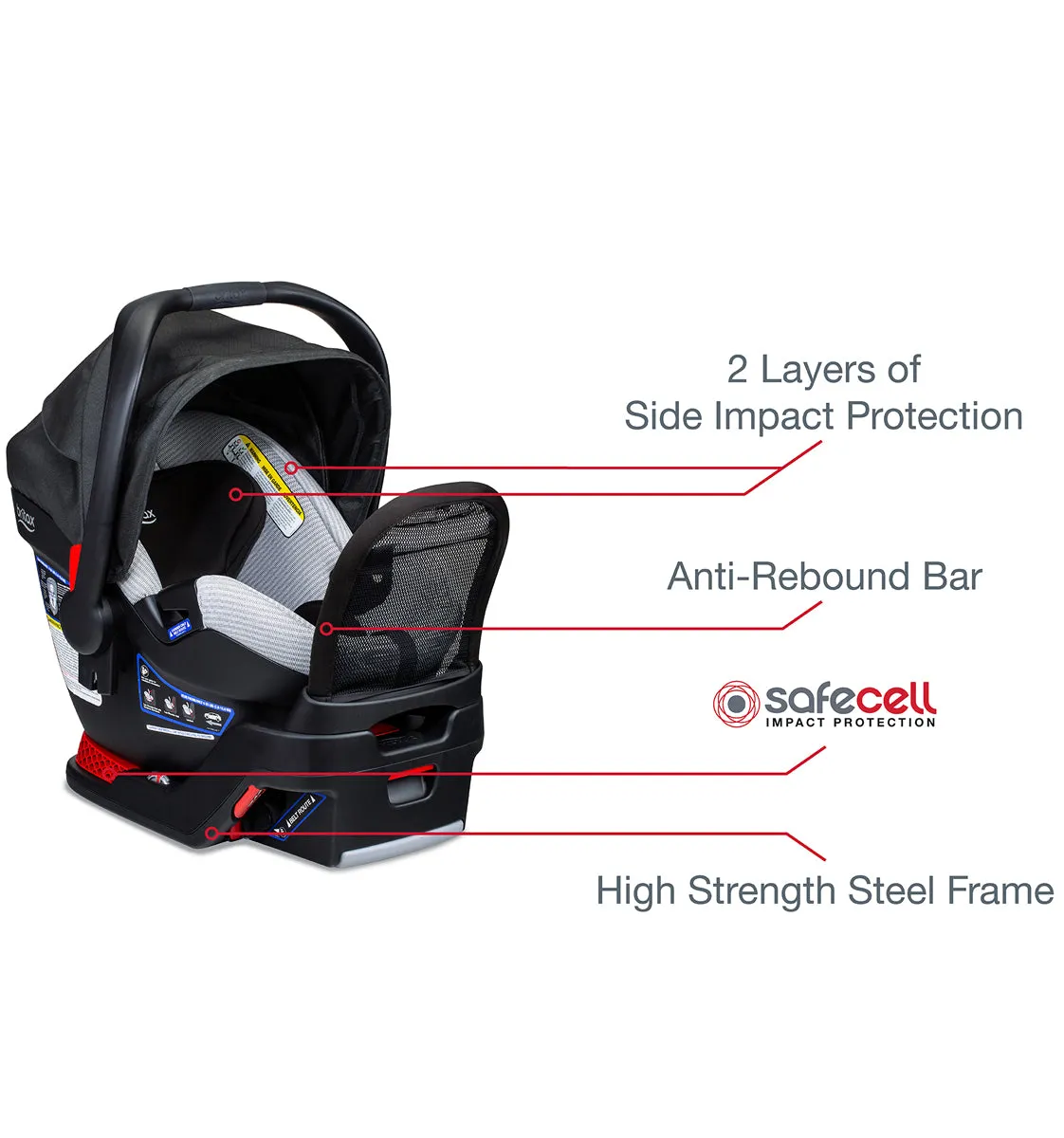 Britax B-Free   Endeavours Travel System - Clean Comfort