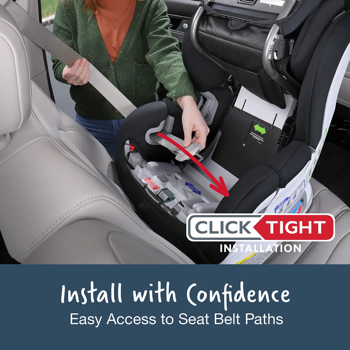 Britax Boulevard ClickTight Convertible Car Seat - Blue Contour (SafeWash)