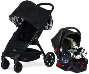 Britax Pathway Stroller   B-Safe Gen2 FlexFit Travel System Bundle - Cowmooflage / Cowmooflage 2.0