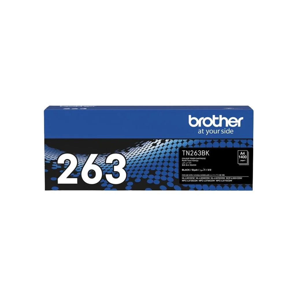 Brother TN-263 Toner Cartridge (Black/Cyan/Magenta/Yellow)